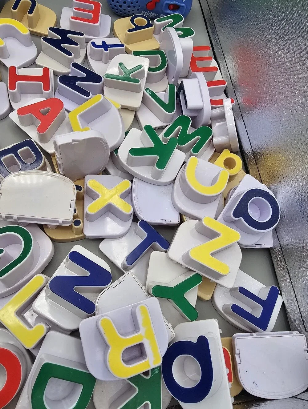 LeapFrog Word Whammer Fridge Phonics Learning Toys Lot Massive Letters Reading